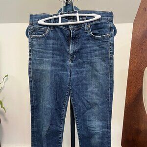 Citizens of Humanity High-Rise Cigarette Ankle Jeans – Size 28